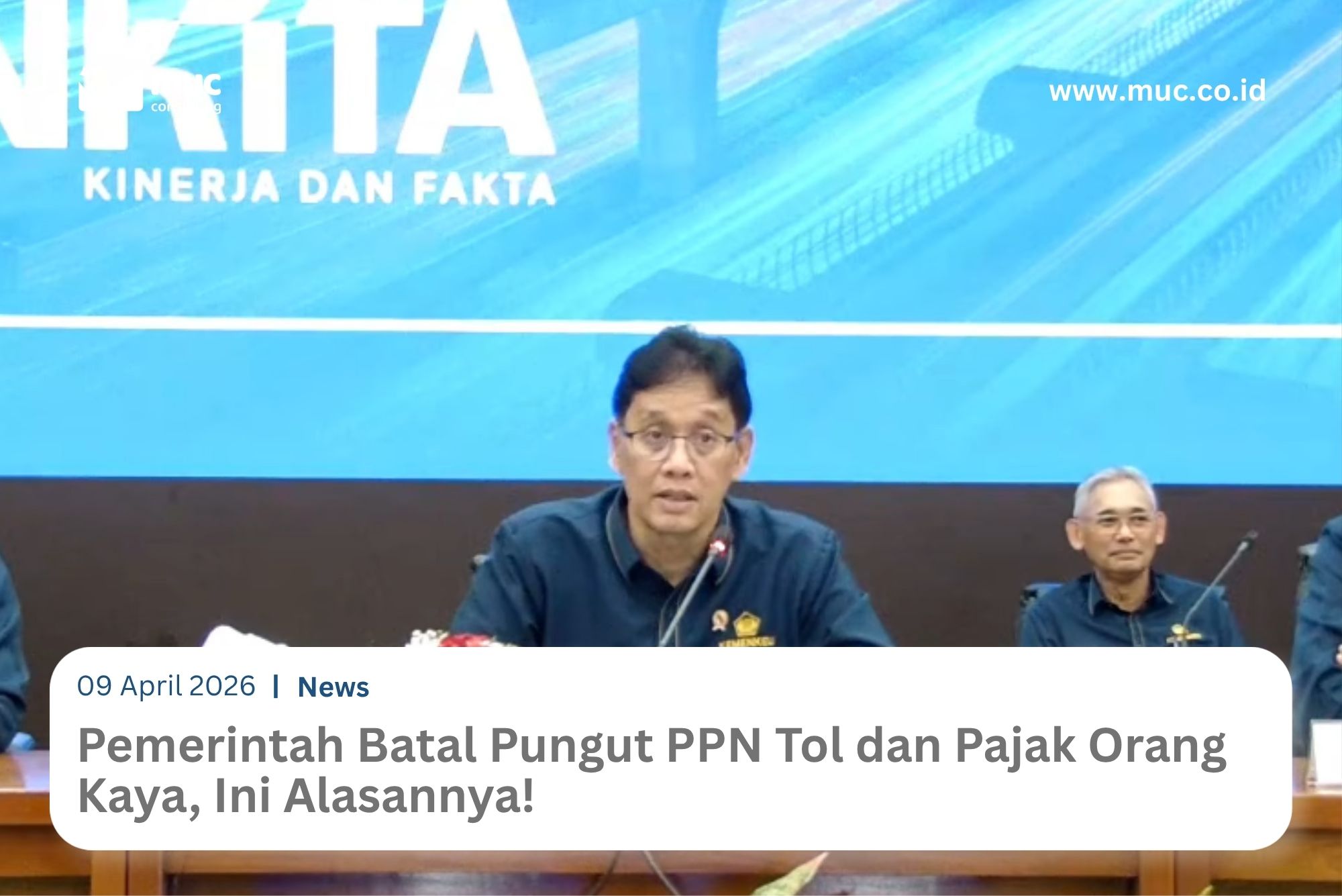 Pemerintah Batal Pungut PPN Tol dan Pajak Orang Kaya, Ini Alasannya!